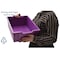 Gratnells Storage Tote Tray, Plum Purple, Polypropylene, 6 PK F0205P6 - alternate 3